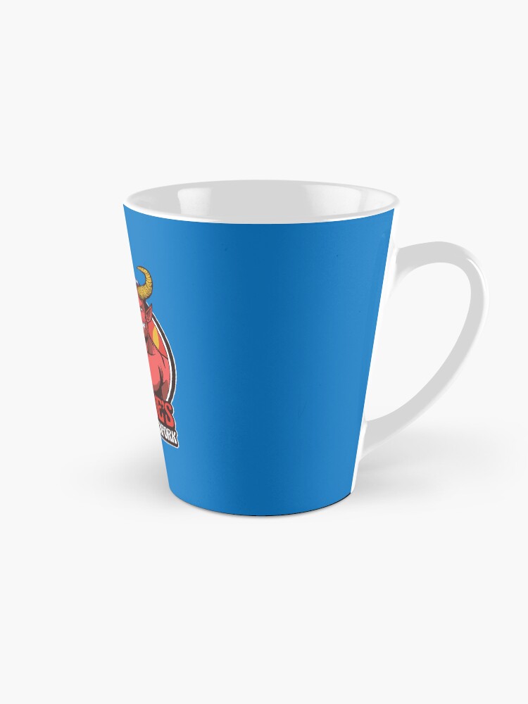 Thumbnail 1 of 4, Coffee Mug, Devil Dave's Chicken on a Pitchfork designed and sold by mandymroth.