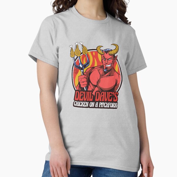 Item preview, Devil Dave's Chicken on a Pitchfork designed and sold by Mandy M. Roth.