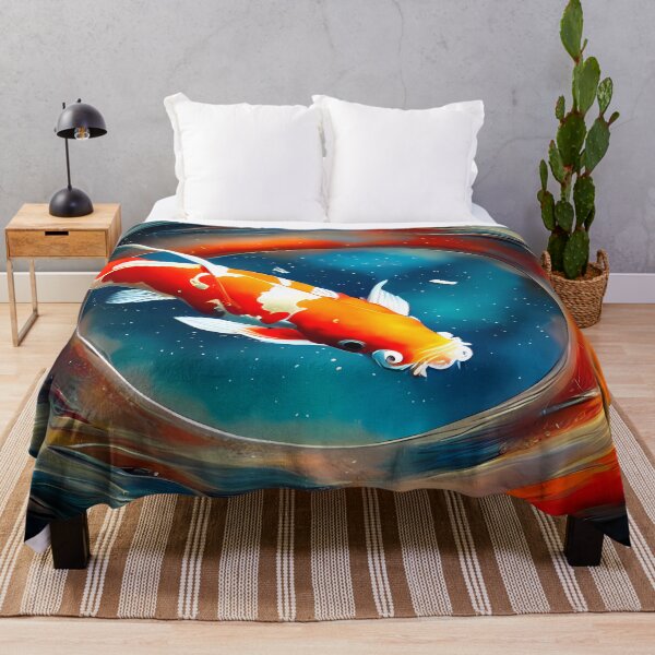 Item preview, Japanese koi fish designed and sold by BigBrainArtwork.