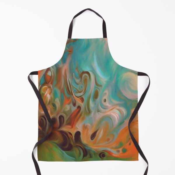 Item preview, Orange-blue abstraction designed and sold by Gala-life1.