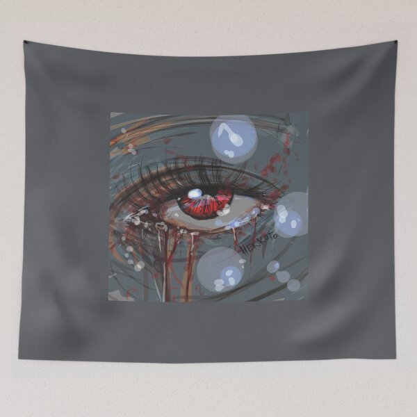 Item preview, Eye abstract aesthetic under water designed and sold by Hekkoto.