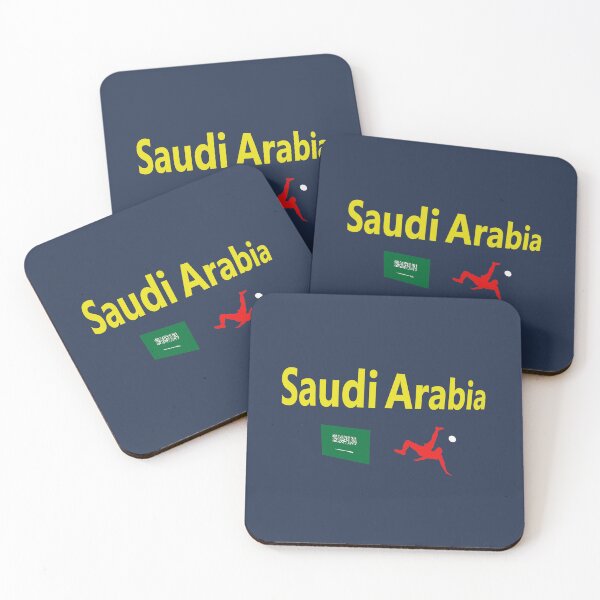 Item preview, Saudi Arabia,  Soccer abstract design  designed and sold by lobodelnoir.