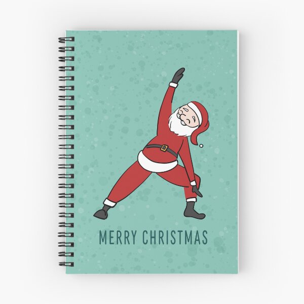 Item preview, Side Lunge Santa designed and sold by LizCaityArt.