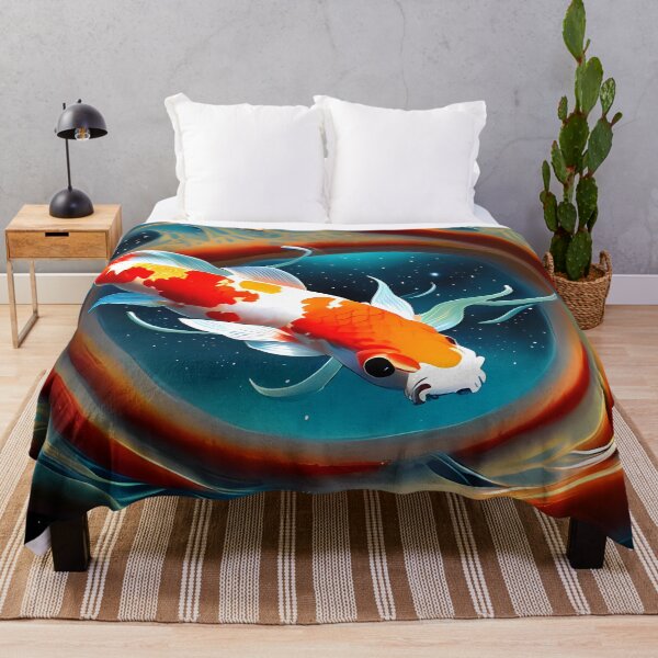 Item preview, Japanese carp designed and sold by BigBrainArtwork.