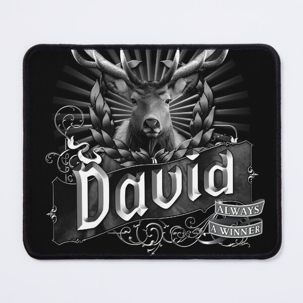 Item preview, Old-Timey Deer/Buck Label with David on it: A Vintage-Inspired Piece of Badassery designed and sold by PlaTolstoy.