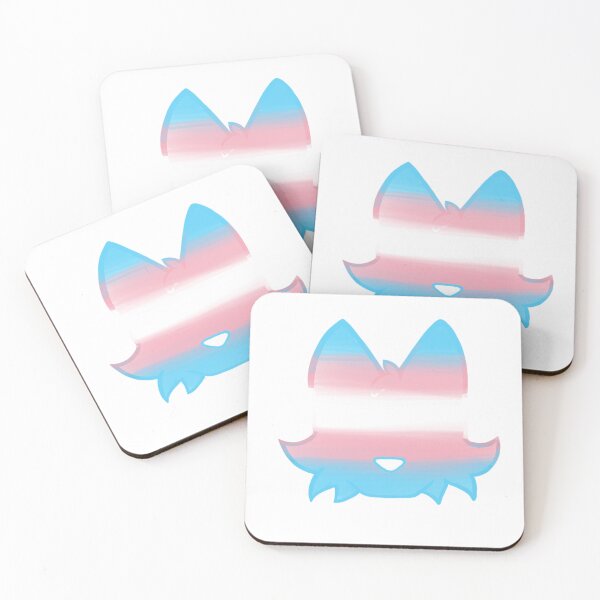 Item preview, Trans pride fox designed and sold by Mimots.