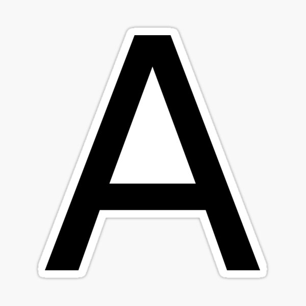 Item preview, LETTER A designed and sold by ZIFAR Lux.