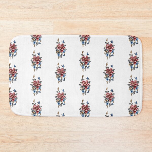 Item preview, flowers and butterfly designed and sold by Jahaziel Sandoval.