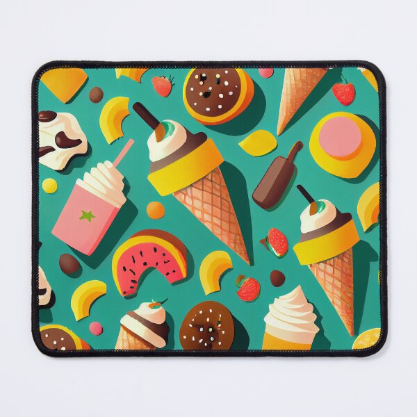 Item preview, Fun Food Flat Cartoon Pattern Digital Painting designed and sold by CodeAndColors.
