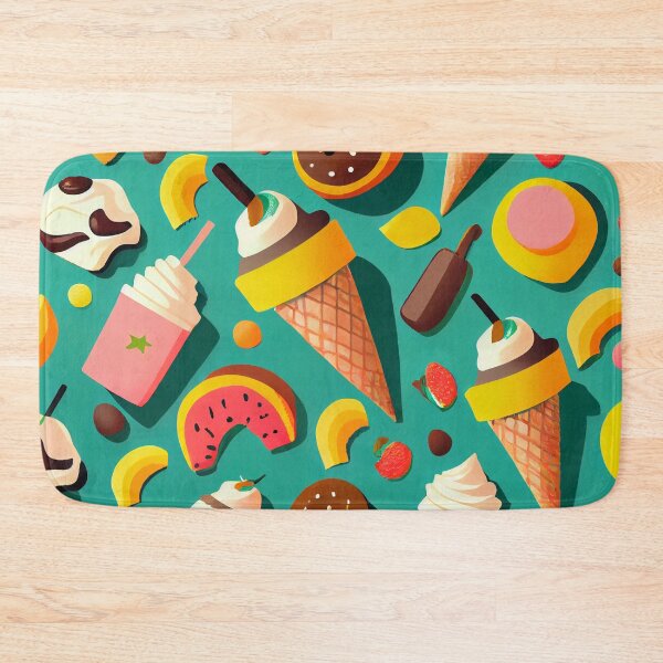Item preview, Fun Food Flat Cartoon Pattern Digital Painting designed and sold by CodeAndColors.