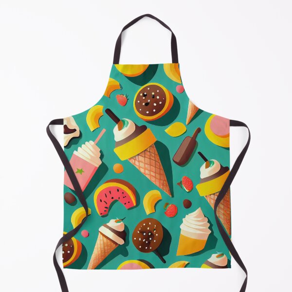 Item preview, Fun Food Flat Cartoon Pattern Digital Painting designed and sold by CodeAndColors.