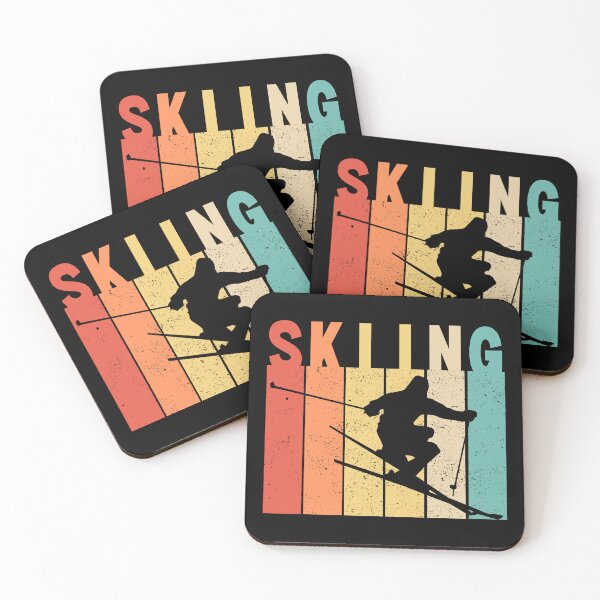 Item preview, Retro Skiing, Vintage Skiing designed and sold by LaughingHorseCo.