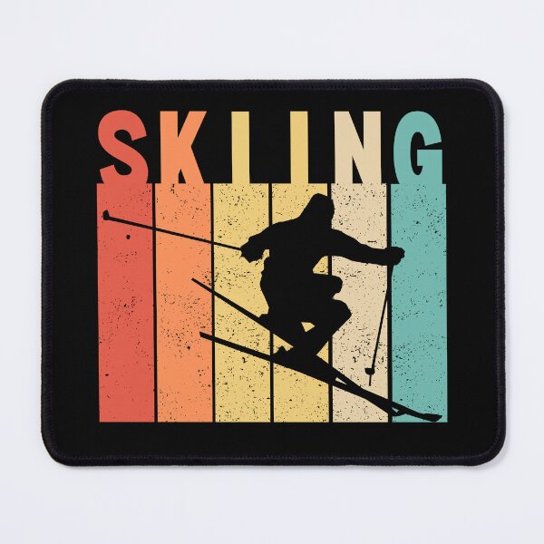 Item preview, Retro Skiing, Vintage Skiing designed and sold by LaughingHorseCo.