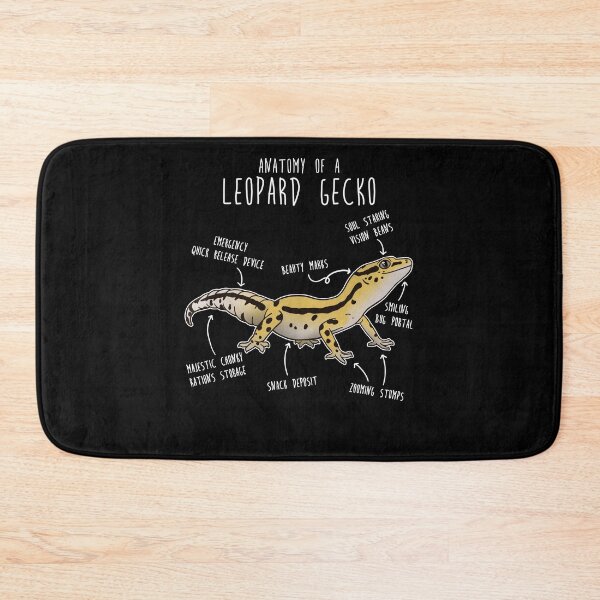 Item preview, Stripe Leopard Gecko Lizard Reptile Anatomy designed and sold by Clara Hollins.