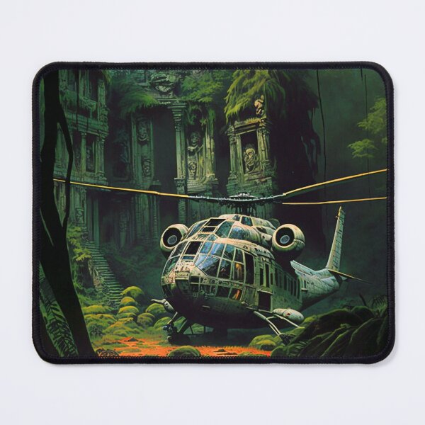 Item preview, Abandoned Helicopter by Ancient Ruins designed and sold by MushroomPacific.