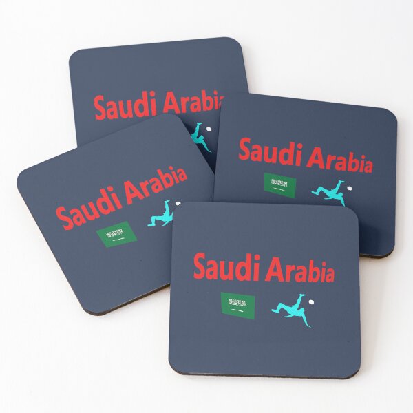 Item preview, Saudi Arabia,  Soccer abstract design  designed and sold by lobodelnoir.