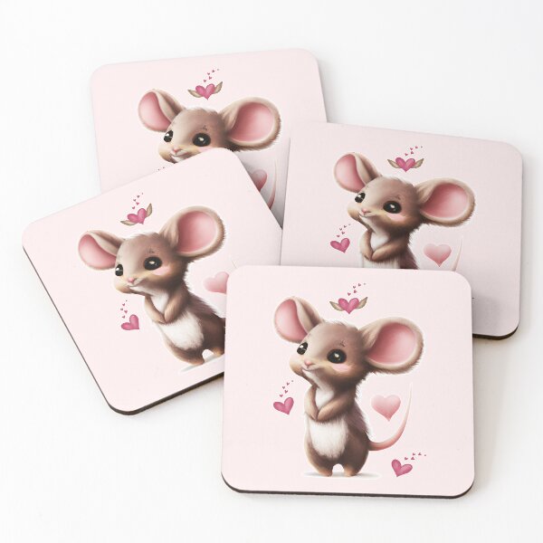 Item preview, Cute Valentine's Day Mouse designed and sold by Astralia.