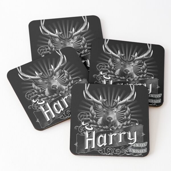 Item preview, Old-Timey Deer/Buck Label with Harry on it: A Vintage-Inspired Piece of Badassery designed and sold by PlaTolstoy.