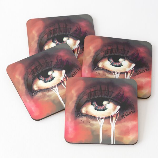Item preview, Eye beautiful aesthetic art pretty crying eye designed and sold by Hekkoto.