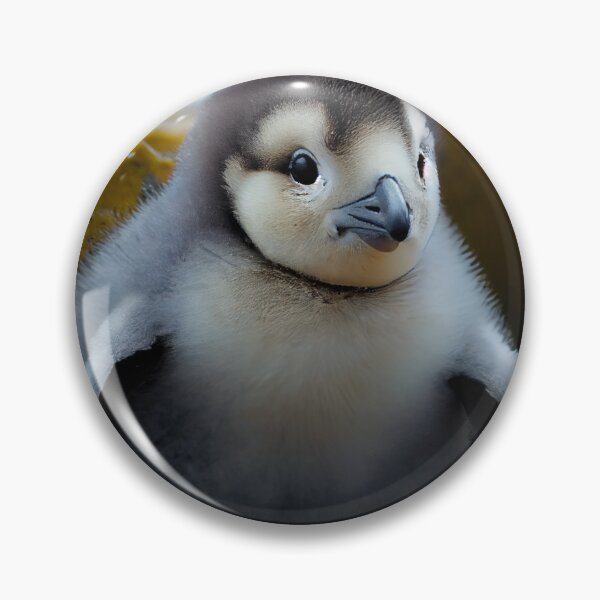 Artikelvorschau, Happy Cute Little Baby Penguin Relaxing Digital Painting entworfen und verkauft von CodeAndColors.