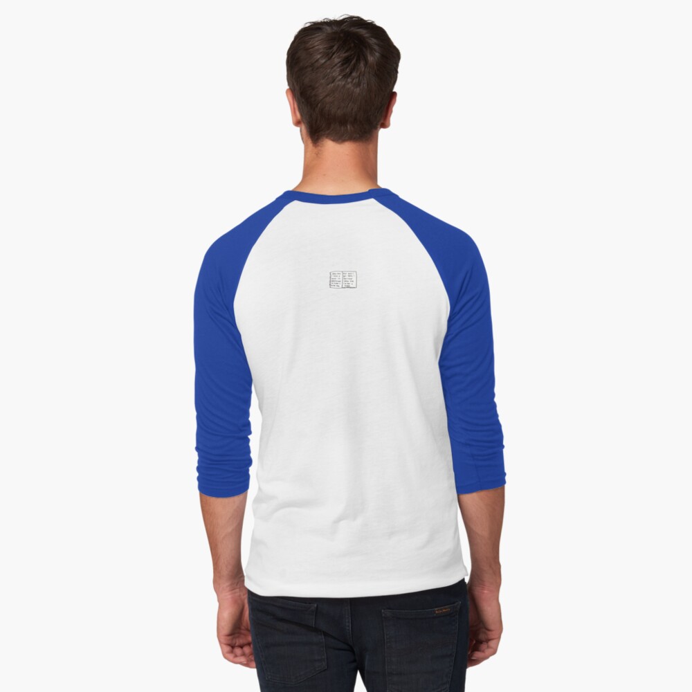 Item preview, Baseball ¾ Sleeve T-Shirt designed and sold by boss0501.
