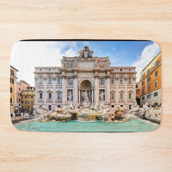 Artikelvorschau, Kopie des Trevi-Brunnens Rom Pano Crop entworfen und verkauft von Weston  Westmoreland.