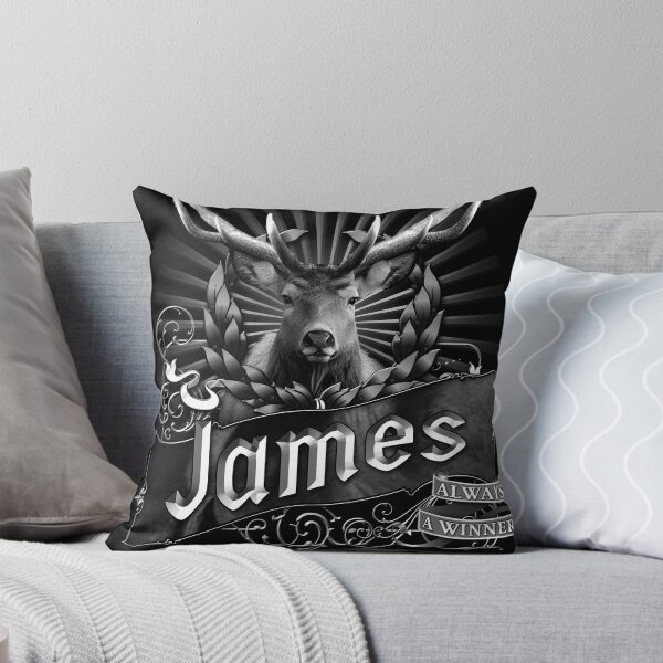 Item preview, Old-Timey Deer/Buck Label with James on it: A Vintage-Inspired Piece of Badassery designed and sold by PlaTolstoy.