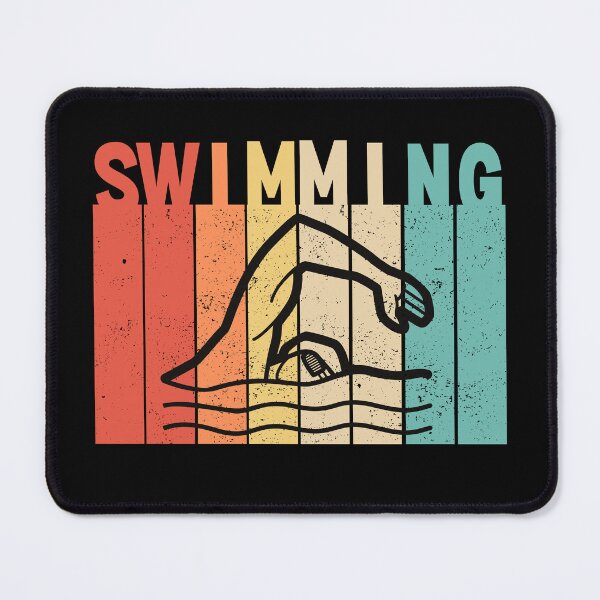 Item preview, Retro Swimming, Vintage Swimming designed and sold by LaughingHorseCo.