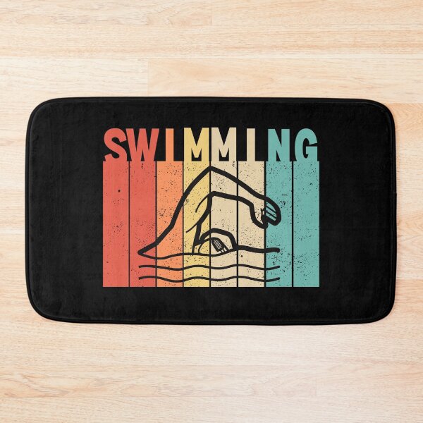 Item preview, Retro Swimming, Vintage Swimming designed and sold by LaughingHorseCo.