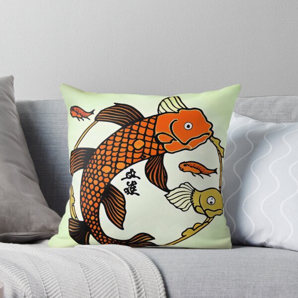 Item preview, Koi fish drawing designed and sold by BigBrainArtwork.