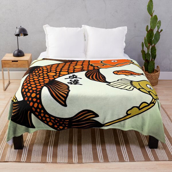 Item preview, Koi fish drawing designed and sold by BigBrainArtwork.
