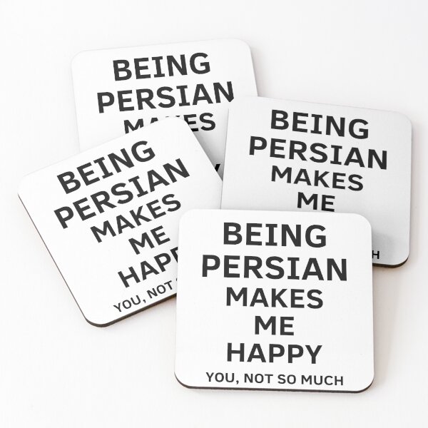 Item preview, Being persian MAKES ME HAPPY - Persian (iranian) design designed and sold by Persian Pride Official.
