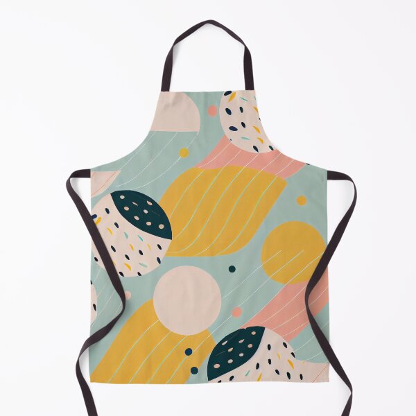 Aperçu de l'œuvre Vintage Geometric Pastel Pattern Print Digital Painting créée et vendue par CodeAndColors.
