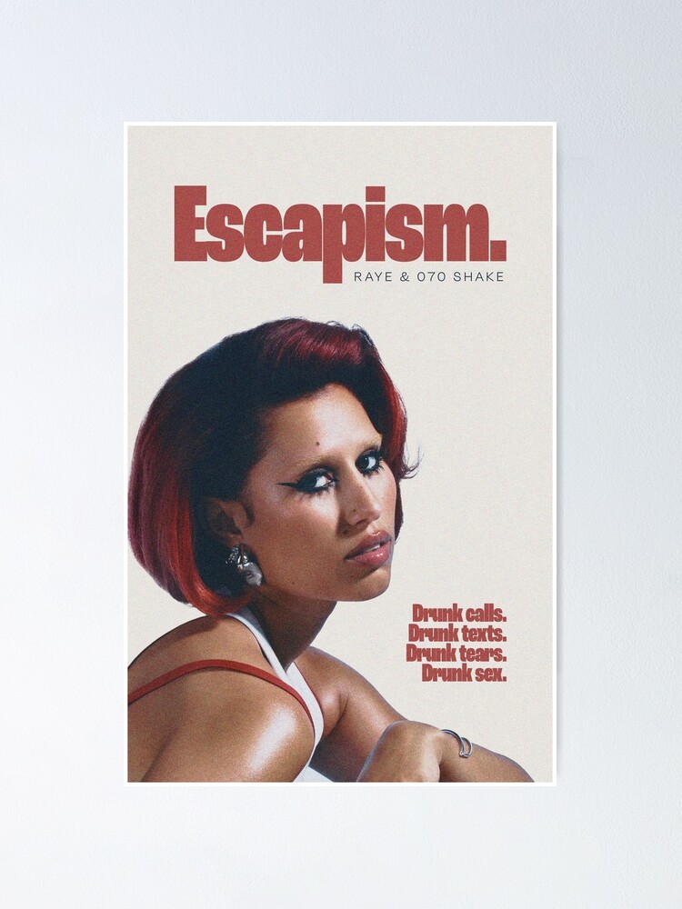 Thumbnail 1 of 3, Poster, raye escapism designed and sold by olivebranchshop.