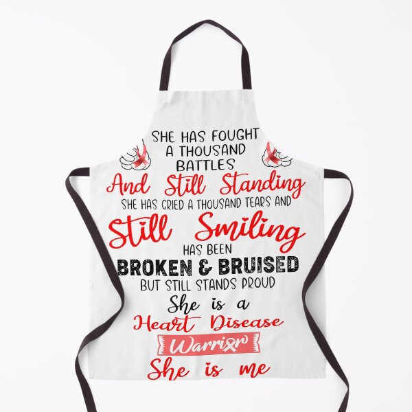 Item preview, Heart Disease Warrior SHE IS ME - Support Heart Disease Fighter Gifts designed and sold by Berriosly.