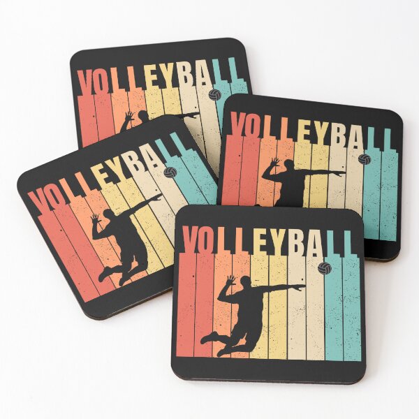 Artikelvorschau, Retro-Volleyball, Vintage-Volleyball entworfen und verkauft von LaughingHorseCo.