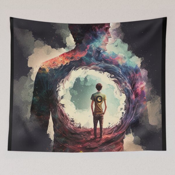 Item preview, 3 levels deep, T-shirt Inception (no text) designed and sold by ai-datamancer.