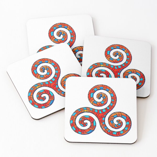 Item preview, Colorful Triskelion #2 designed and sold by DaveDanchuk.