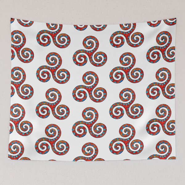 Item preview, Colorful Triskelion #2 designed and sold by DaveDanchuk.