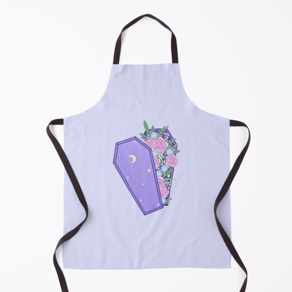 Item preview, Pastel Purple Floral Coffin designed and sold by HannahRaeArts.
