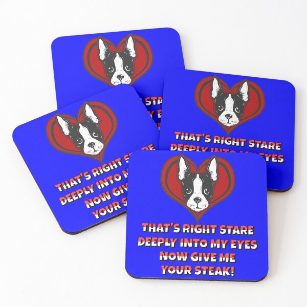 Item preview, Boston Terrier Dog That’s Right Stare Deeply Into My Eyes designed and sold by fantasticdesign.