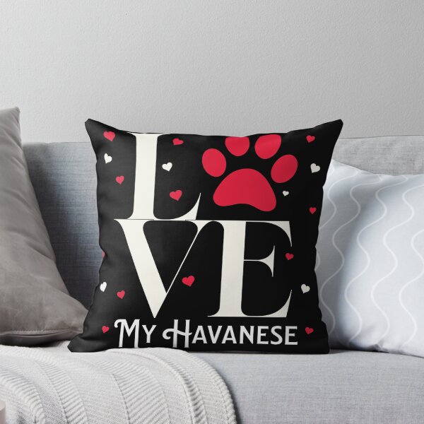 Item preview, I Love My Havanese! Beautiful gift for dog loving Valentines.  designed and sold by HavaHug.