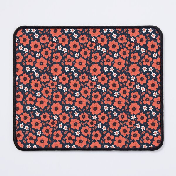 Aperçu de l'œuvre Motif floral foncé (version petit motif) créée et vendue par FantasyPatterns.