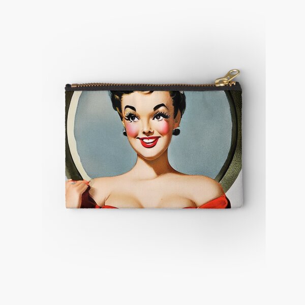 Item preview, Smiling Pinup Girl designed and sold by cutestpinups.