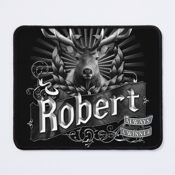 Item preview, Old-Timey Deer/Buck Label with Robert on it: A Vintage-Inspired Piece of Badassery designed and sold by PlaTolstoy.