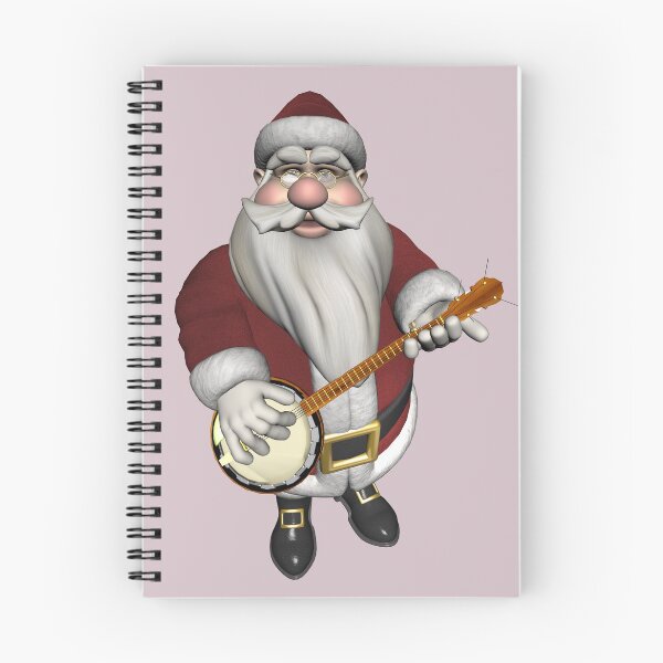 Item preview, - Santa Claus Playing Banjo designed and sold by Mythos57.