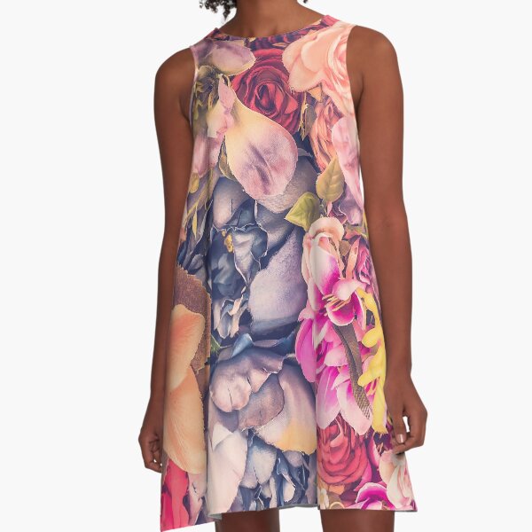 Valentina Darcy - Floral Fantasy A-Line Dress