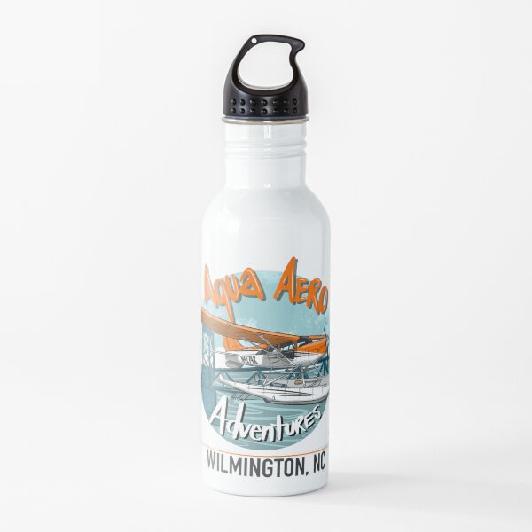 Aqua Aero Adventures and Seaplanes Wilmington NC Water Bottle