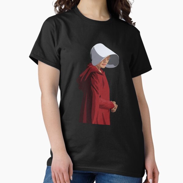Women's T-Shirts [Out of Print] Margaret Atwood / The Handmaid's Tale Scoop Neck Tee 2 (Black) (Womens) L-1590-Womens-Tanamachi-The-