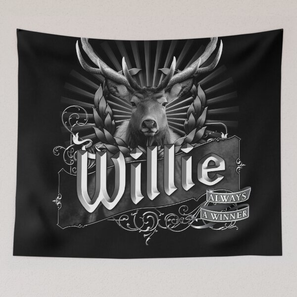 Item preview, Old-Timey Deer/Buck Label with Willie on it: A Vintage-Inspired Piece of Badassery designed and sold by PlaTolstoy.